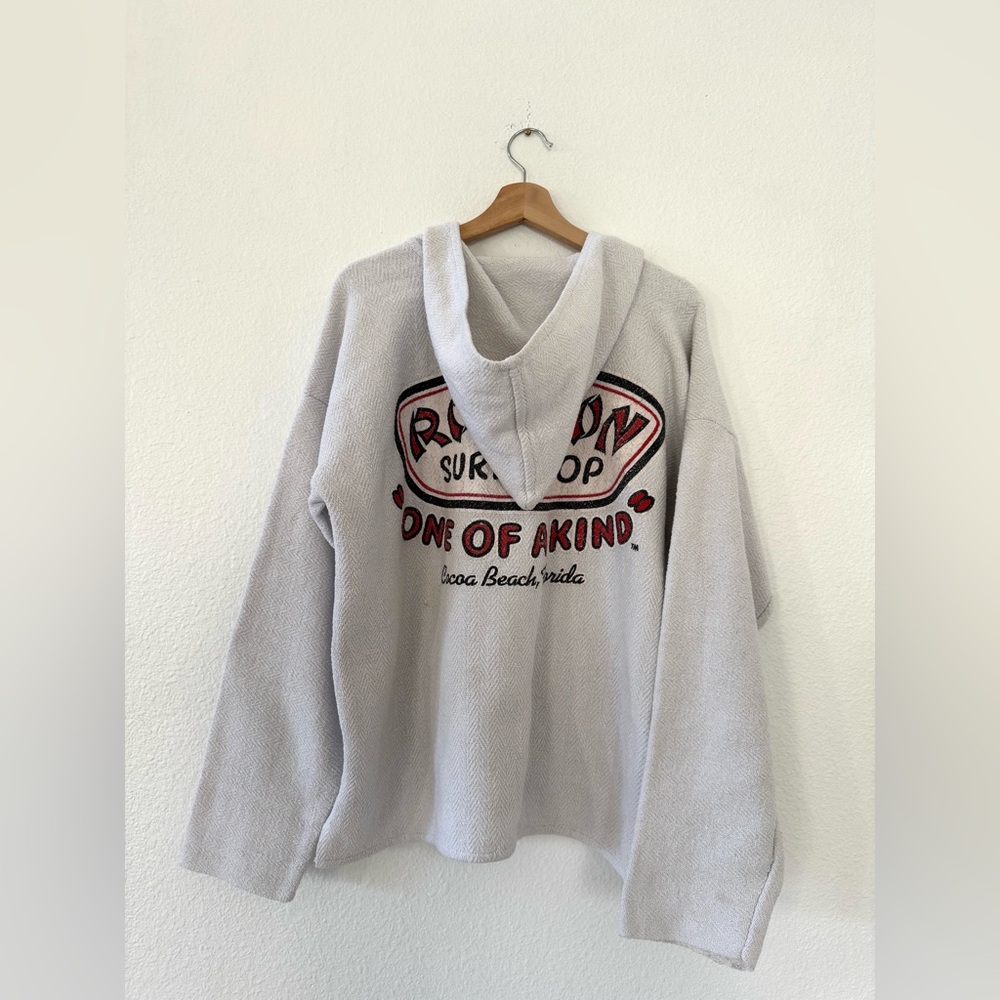 Vintage Y2K Ron Jon Surf Shop One Of A Kind Cocoa Beach Knit Hoodie Pullover, Lg - Picture 2 of 16